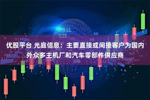 优股平台 光庭信息：主要直接或间接客户为国内外众多主机厂和汽车零部件供应商